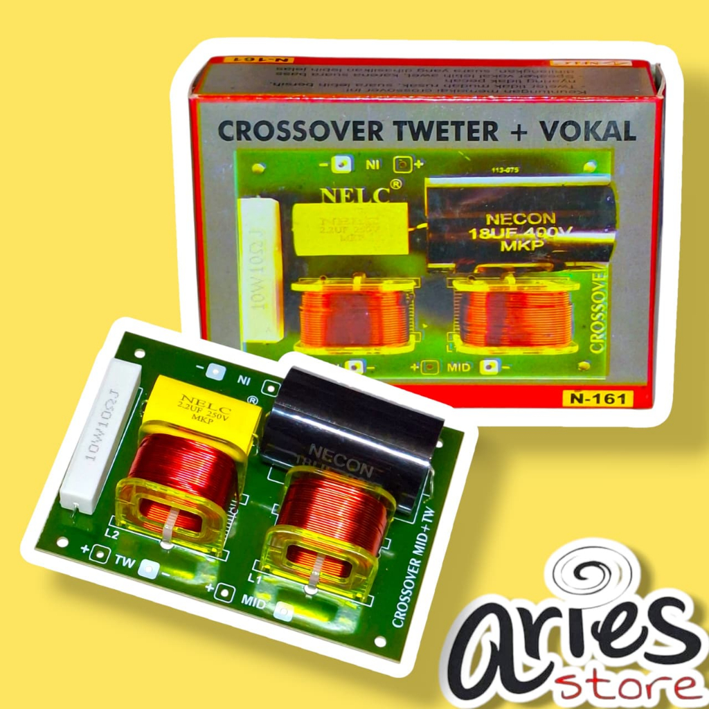 KIT CROSSOVER TWETER + VOCAL NELC N-161
