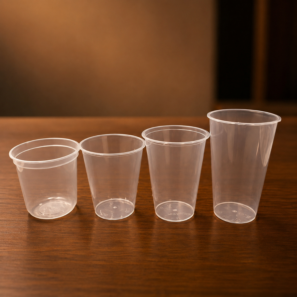 [TANPA TUTUP] Thinwall Cup Injection PP Tebal Oval 12 OZ (380ML) Datar 14 OZ (400ML) Datar 16 OZ (50
