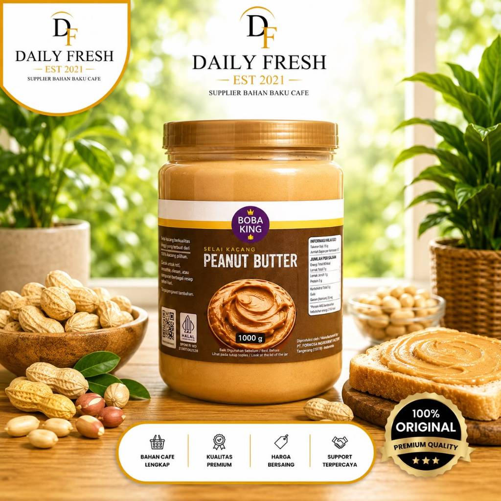 BOBAKING Peanut Butter Sauce 1 kg