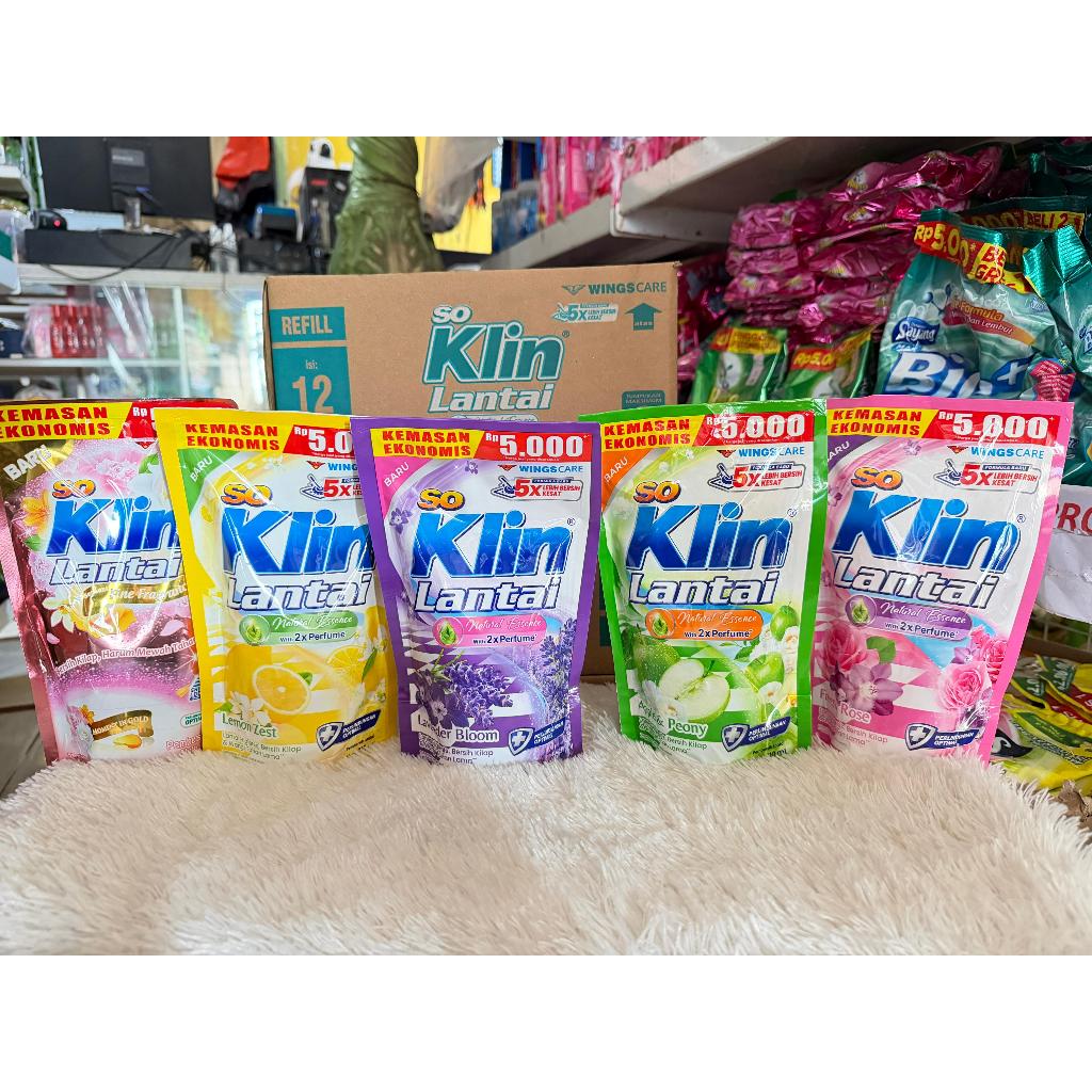 Soklin Lantai Pouch Kemasan 5000 So klin Lantai