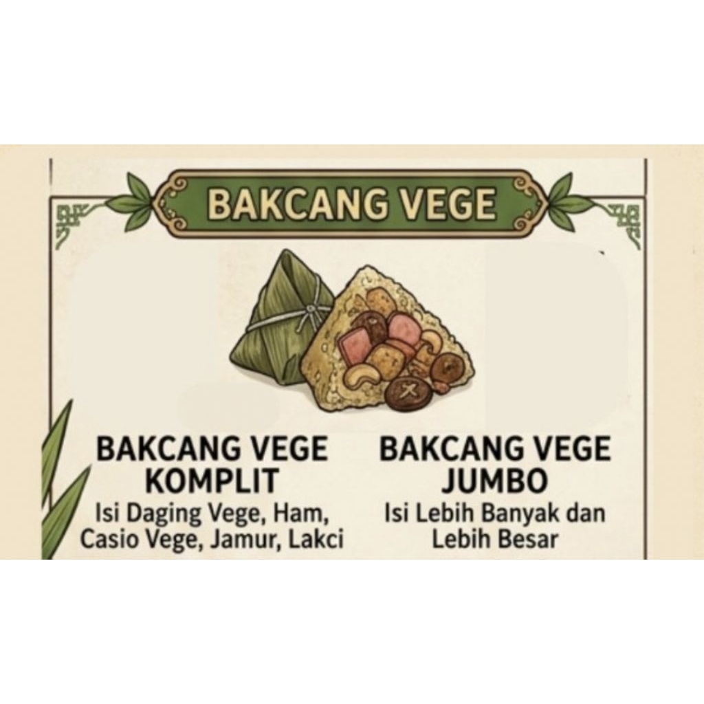 Bakcang Vegetarian