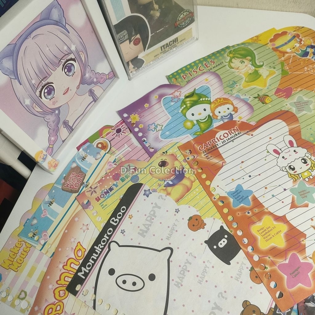 [HARGA SATUAN - MIN PEMBELIAN 25K] ISI BINDER JADUL LANGKA NON HARVEST ZODIAK