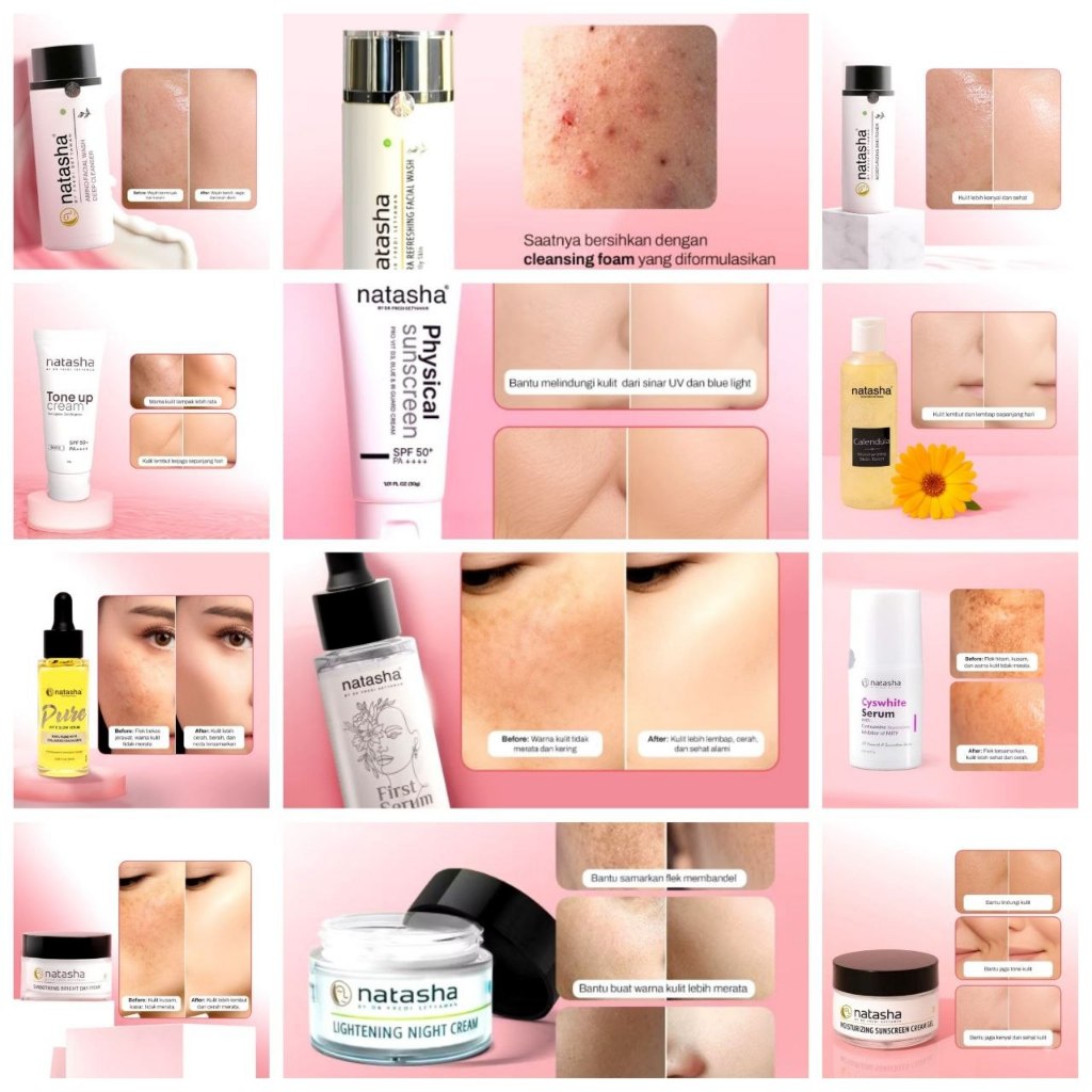 Ecer Natasha Clinic Natasha Skincare By Dr Fredi Setyawan Original 1000%