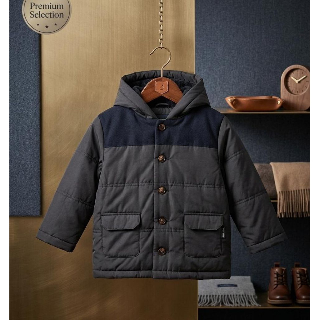 Comme Ca Ism Jacket Anak Tebal Dalam Sherpha