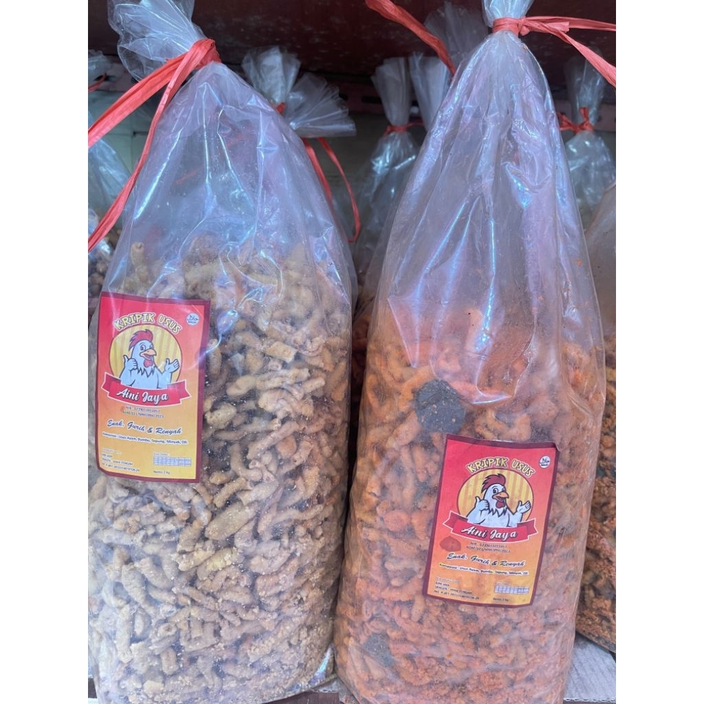 KERIPIK USUS AYAM BALADO CRISPY/USUS BALADO