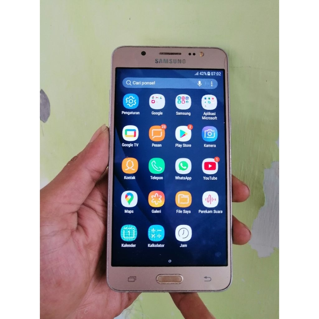 hp normal second original Samsung J5 2016 siap pakai