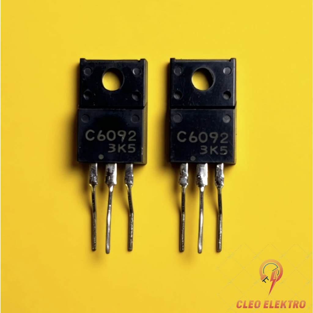 TR TRANSISTOR C 6092 C6092 ASLI ORINIAL SC6092 C 6092 KUALITAS BAGUS
