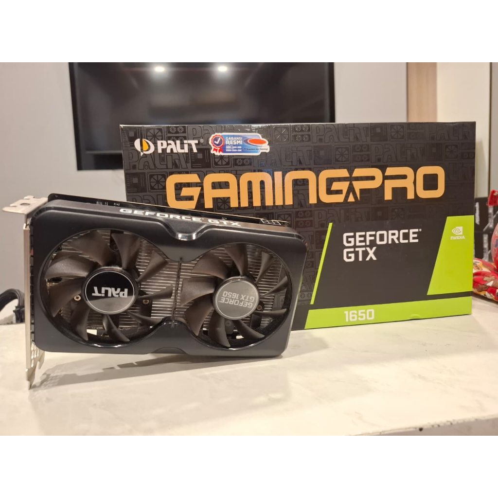 VGA PALIT GTX 1650 / GTX1650 GP GAMINGPRO 4GB GDDR6 / 2ND BOX