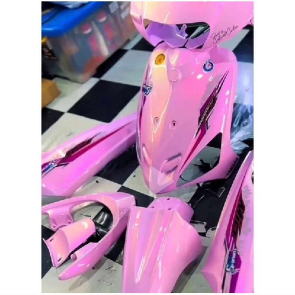 CAT PINK GOLD CAT PU MOBIL MOTOR