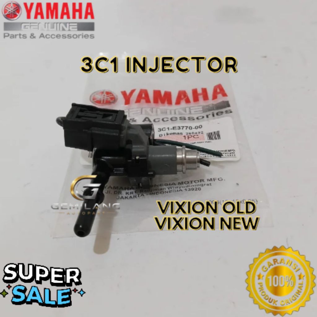 INJECTOR KODE 3C1, INJECTOR VIXION OLD, INJECTOR VIXION NEW