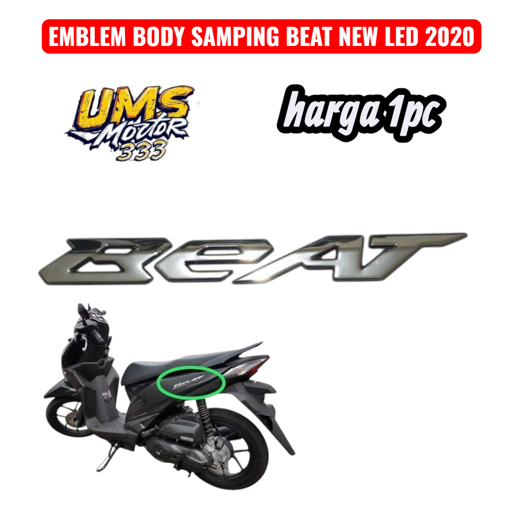 Emblem Body Beat Iss New Led 2020 K1A Original