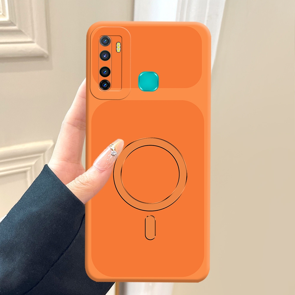 Premium Casing Hp Untuk INFINIX 9 Desain RING IP WARNA BARU - Case Silikon Softcase Trendi untuk Pon