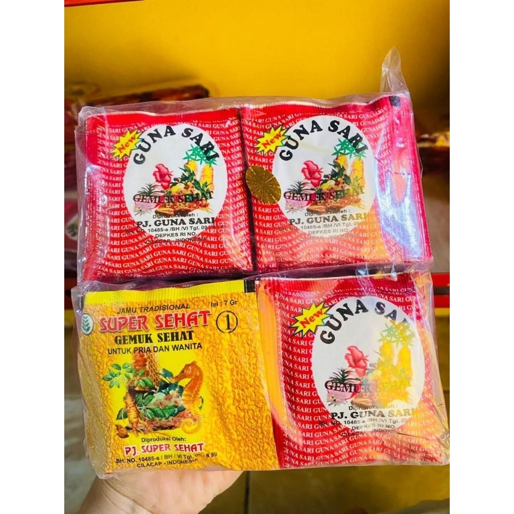 (PAKET) 3 PACK JAMU GUNA SARI DIJAMIN ORI