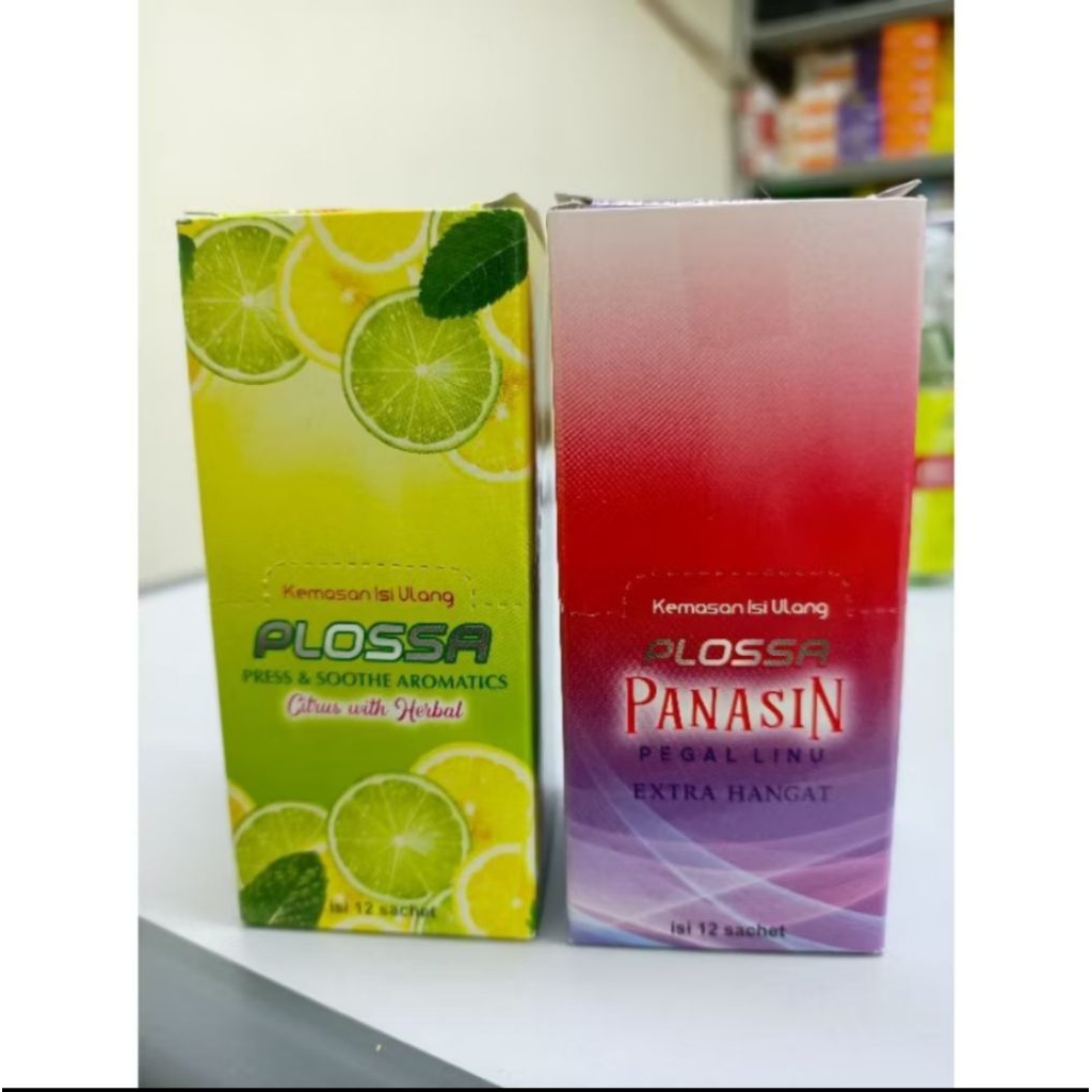 Plossa Refill Sachet Aromaterapi 12 Sachet - Red Hot, Citrus With Herbal