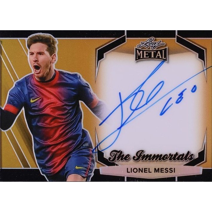 Fullprint Replica Kartu Mainan Anak Jadul Bola tanda tangan messi 2012