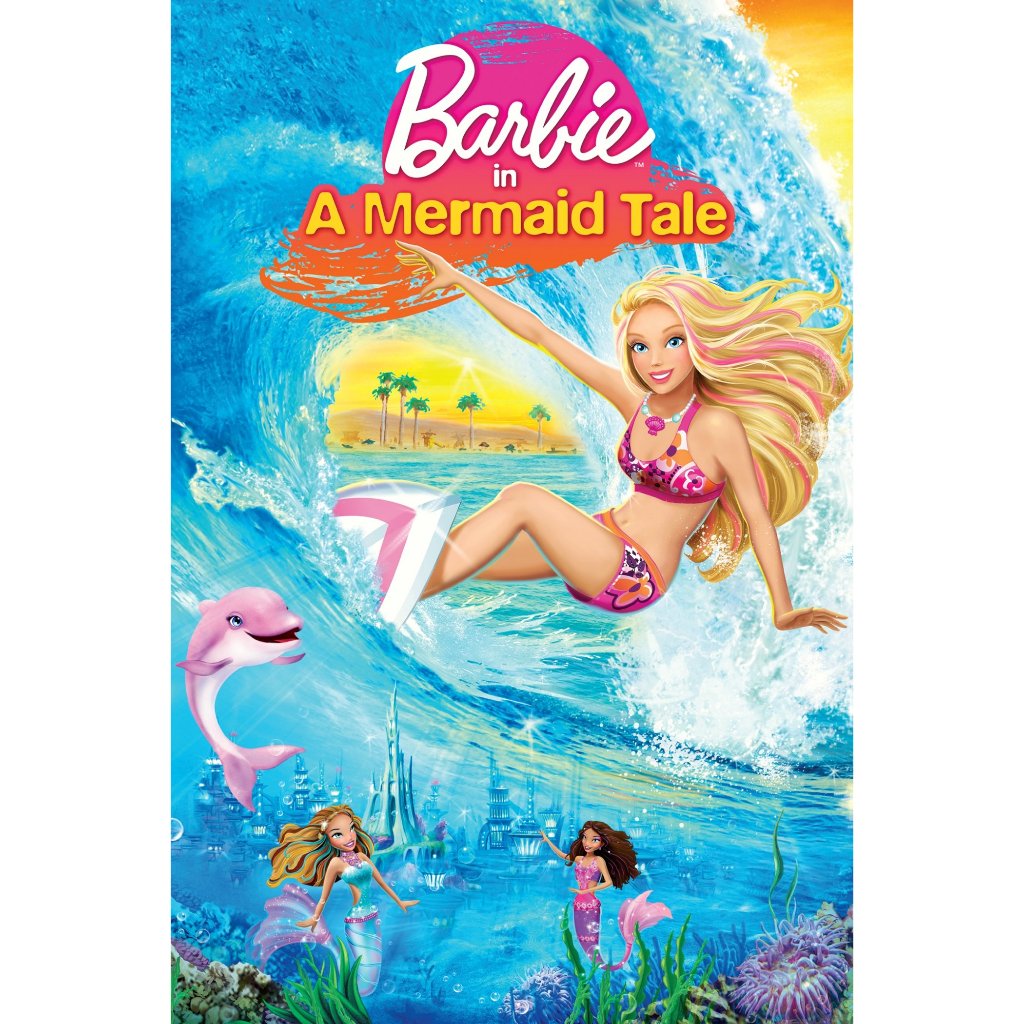 dvd kaset Barbie A Mermaid Tale Koleksi Lengkap