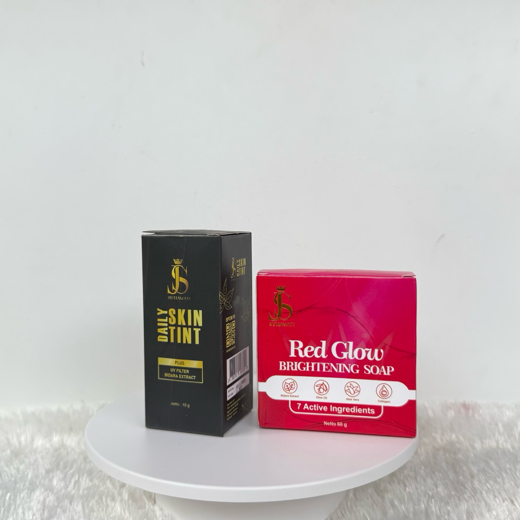 PAKET SABUN RED GLOW & SKIN TINT JS SUTIAWATI