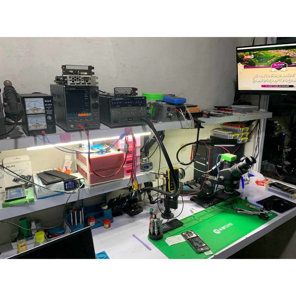 REBALL CPU RAM POCO ( jasa servis hp)