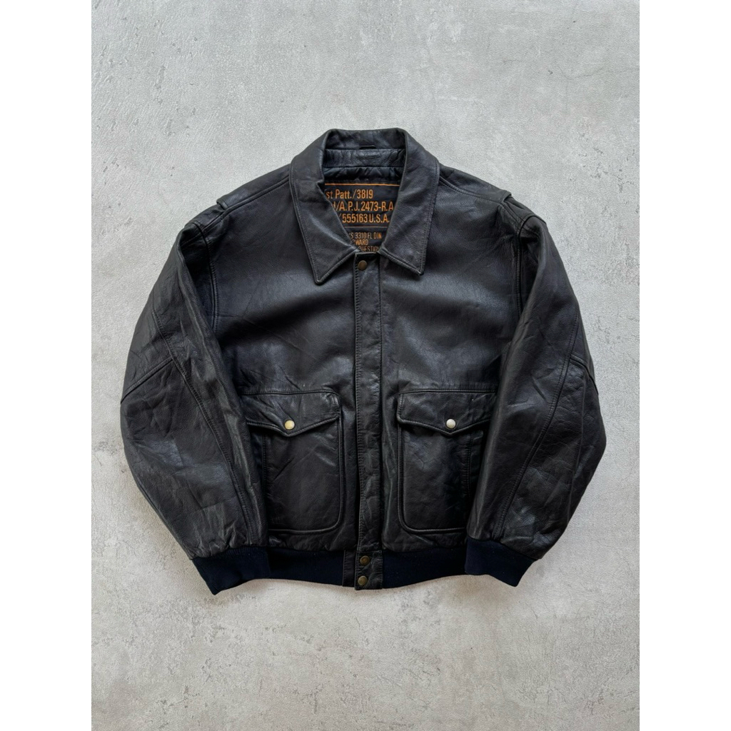1st patt./3819 type A2 bomber flight leather jacket