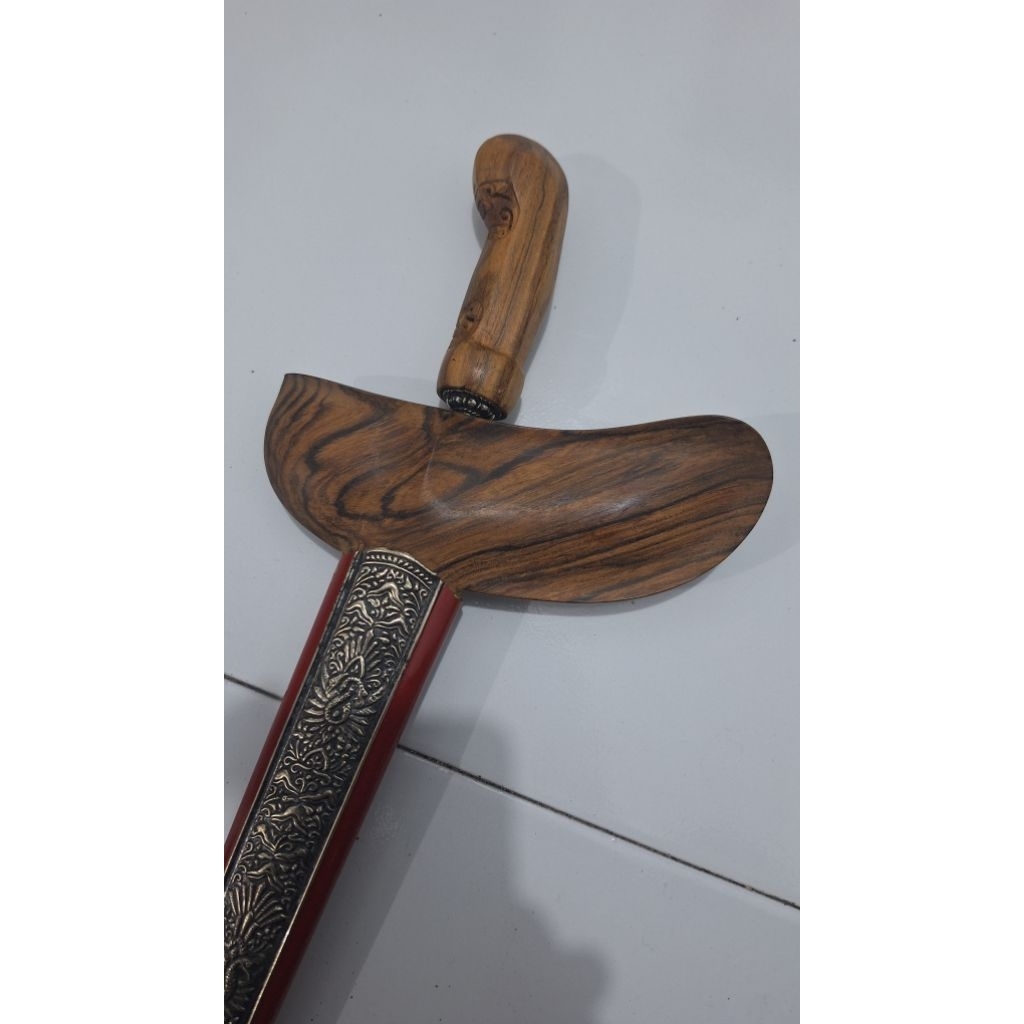 Warangka Keris Gayaman Jogja Kayu Gaharu Set Deder dan Pendok