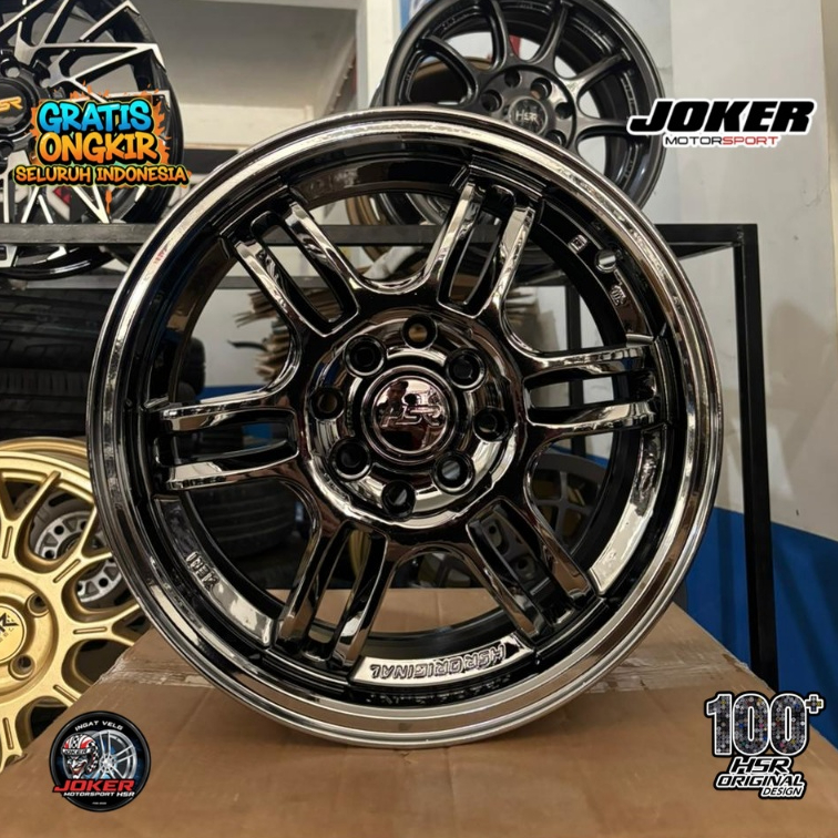 VELG R15 RPF1 HSR COCOK UNTUK JAZZ YARIS SWIFT AVANZA XENIA LIVINA DLL