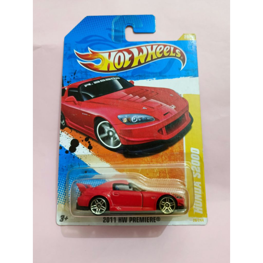 HOTWHEELS HONDA S2000 HW PREMIERE RED