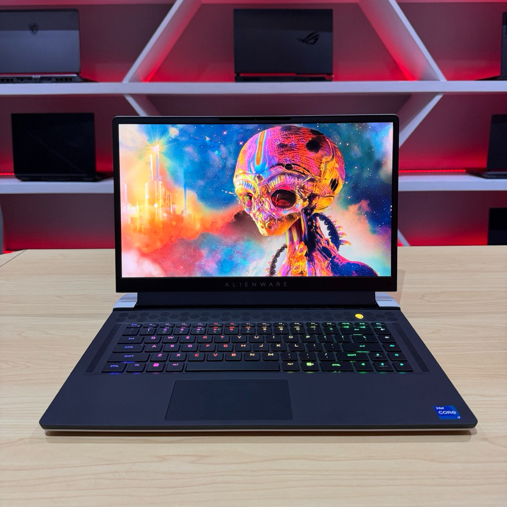 Laptop Gaming Alienware X15 R2 RTX i7 12700H RAM 32GB RTX 3080Ti 16GB LCD 360Hz