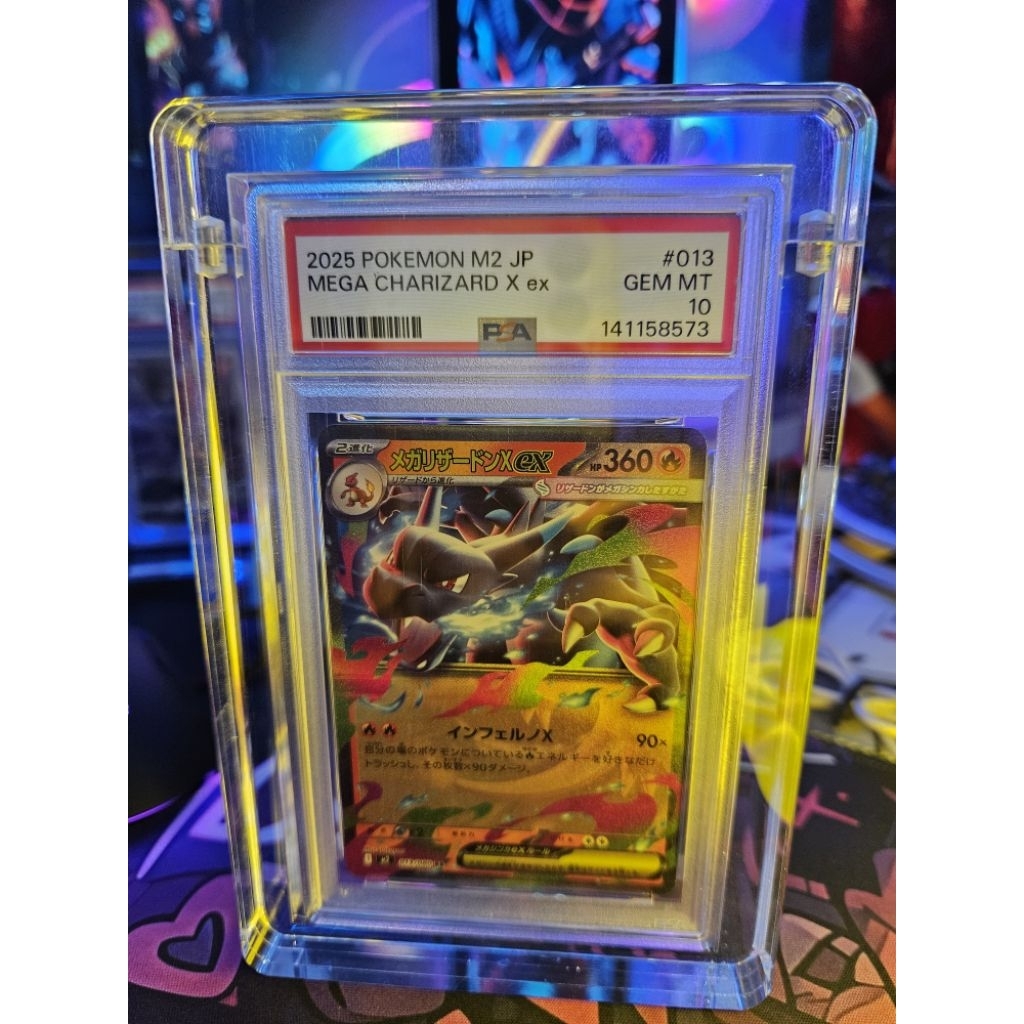 Mega Charizard Ex psa10. JALUR LANGIT 1.1JT