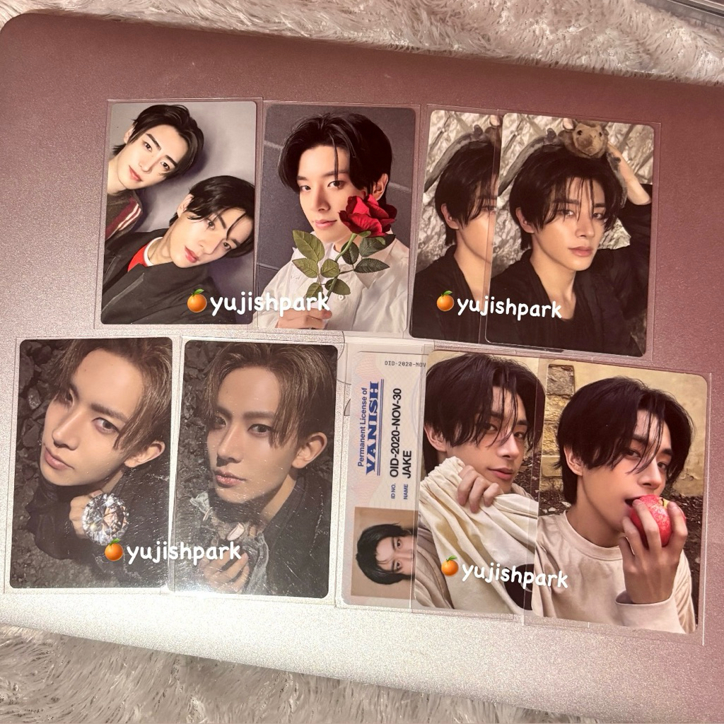 [READY STOCK] PHOTOCARD OFFICIAL PC ENHYPEN JAKE SUNGHOON HEESEUNG ALBUM FORBIDDEN THE SIN VANISH YI
