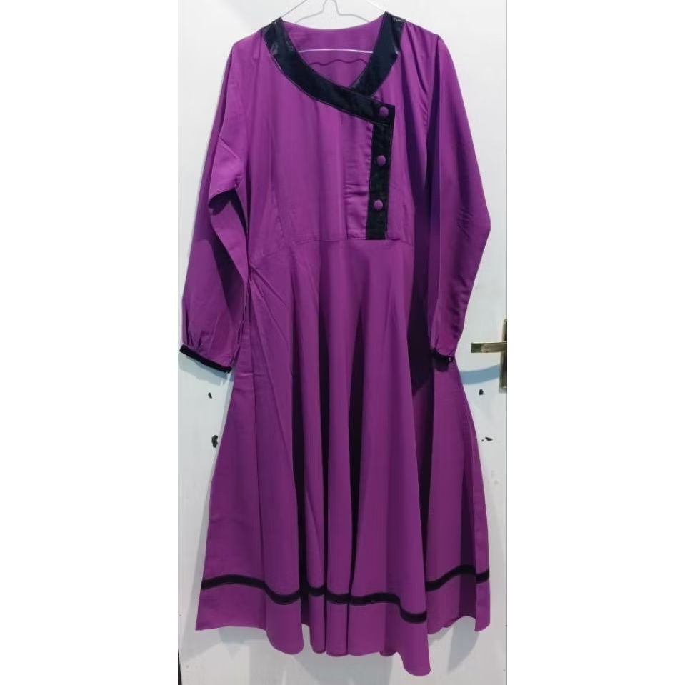 Preloved gamis ungu