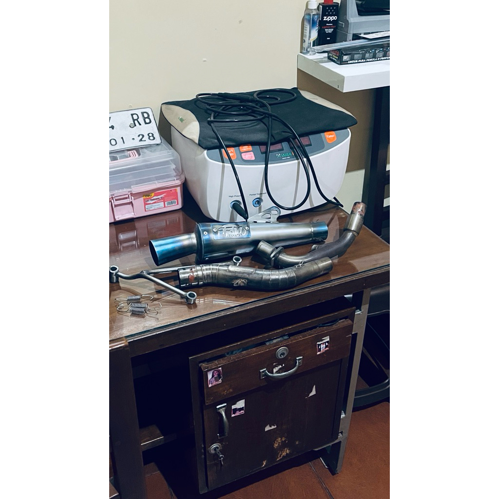 knalpot vespa matic arm