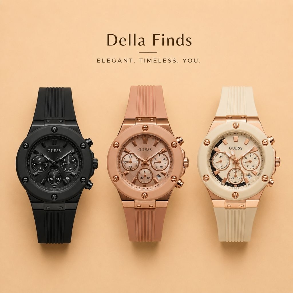 Della Finds - Jam Tangan Fashion Wanita Gvess Nude