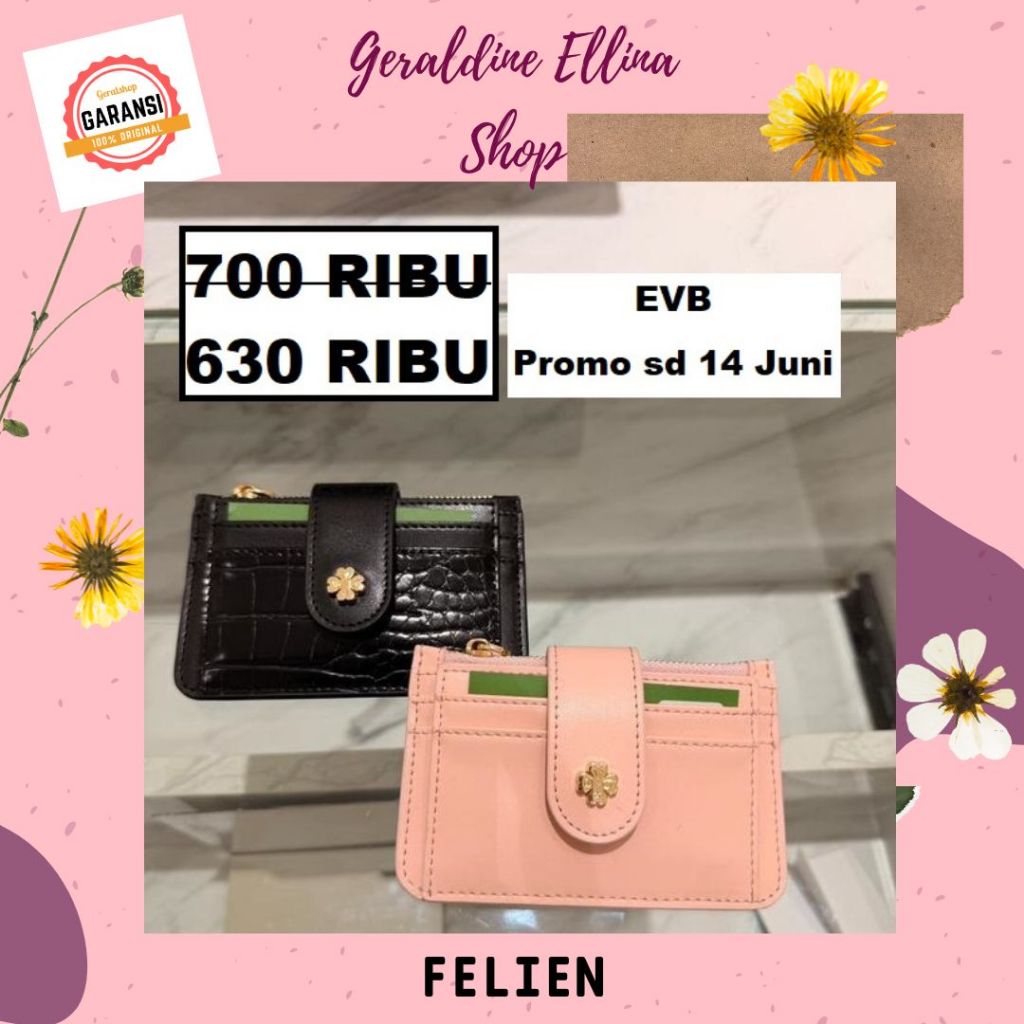 Dompet EVB wanita sale ORIGINAL 100% seri FELIEN