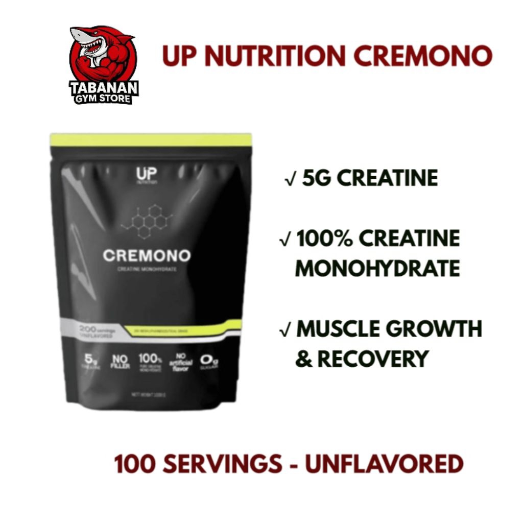 UP Nutrition CREMONO 1000g - 100 % Creatine Monohydrate Meningkatkan Stamina