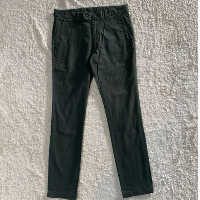 GLOBAL WORK LONG PANTS CHINO SLIM FIT STRECTH