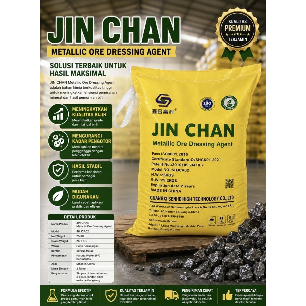JIN CHAN / JIN CHAN GOLD DRESSING AGENT PENGGANTI CN