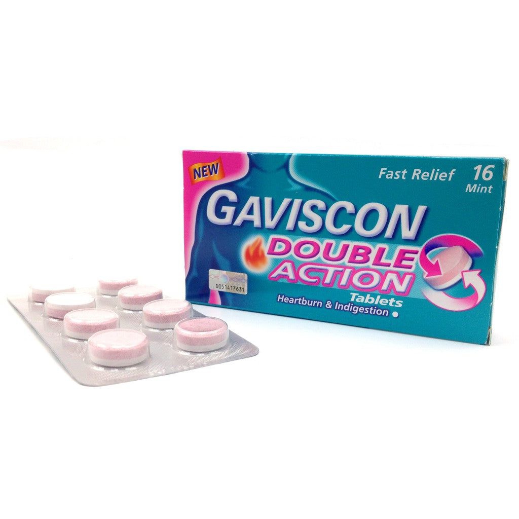 Gaviscon Double Action Tablets 16 Mint