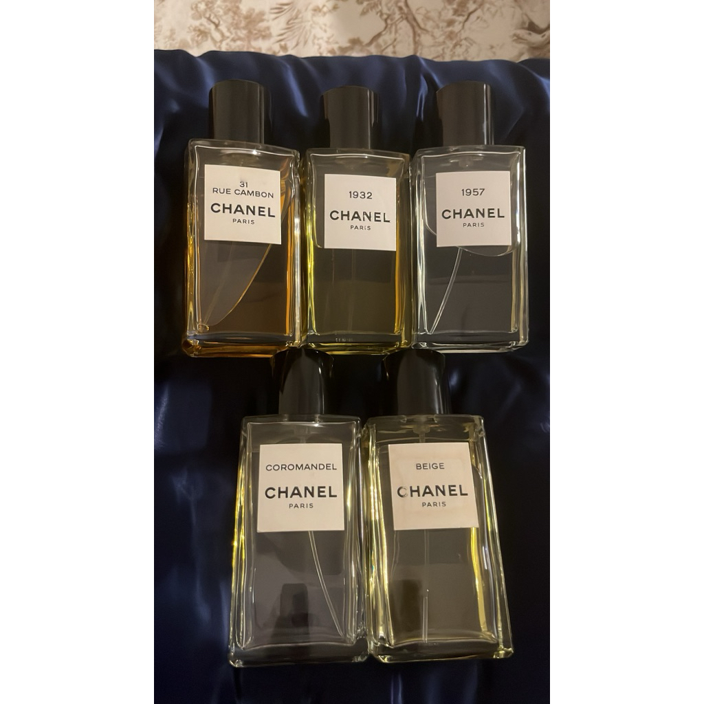(HARGA 1ml ) DECANT ch anel coromandel/1932/1957/BEIGE/RUE CAMBON 31