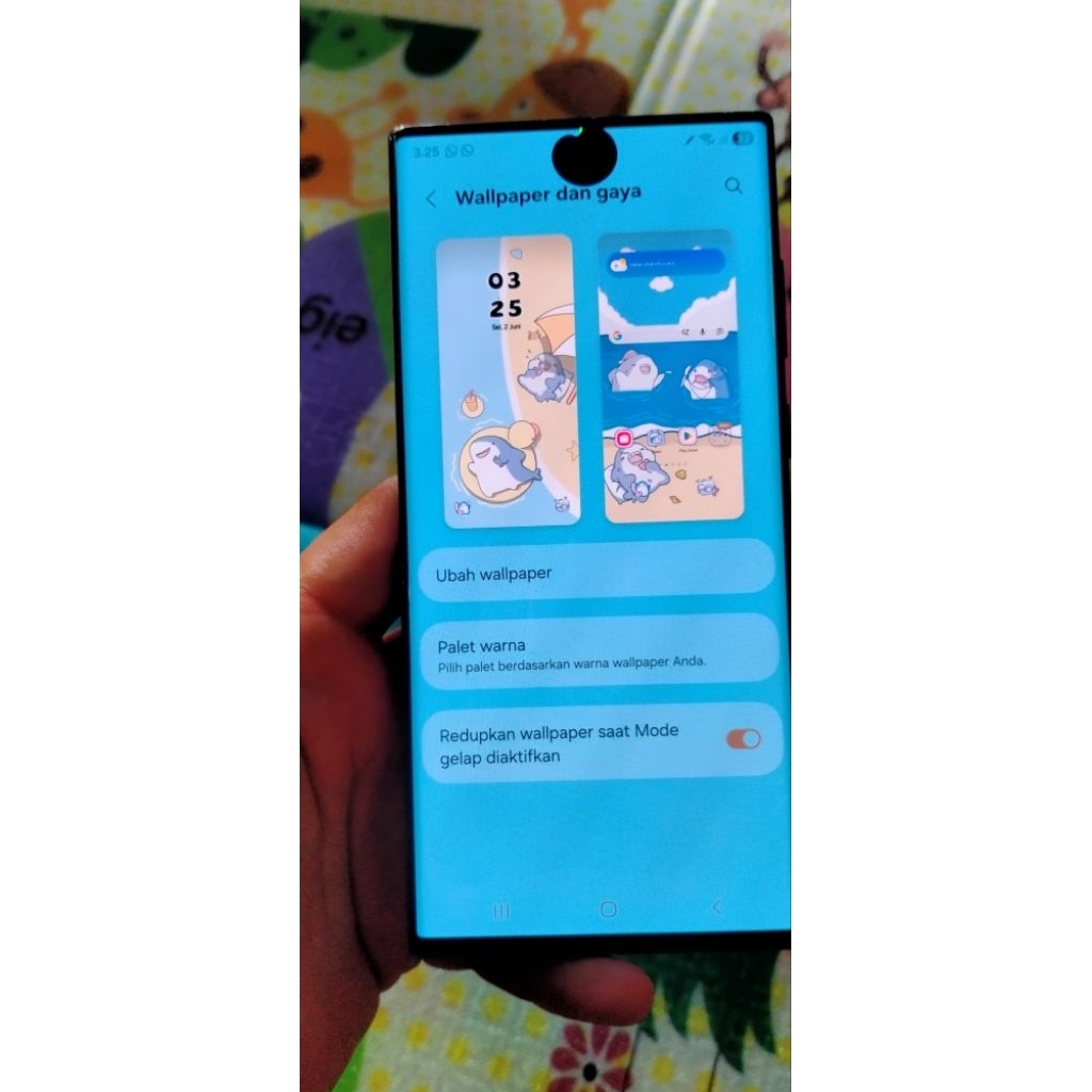 Lcd Set frame,  lcd Samsung Galaxy S22 Ultra frame hitam
