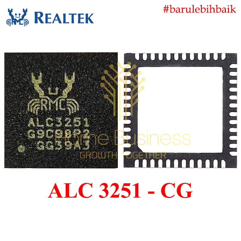 IC Audio Realtek ALC3251 ALC 3251 CG ALC 3251CG ALC3251-CG QFN-48 QFN48 Chip Suara Laptop Motherboar