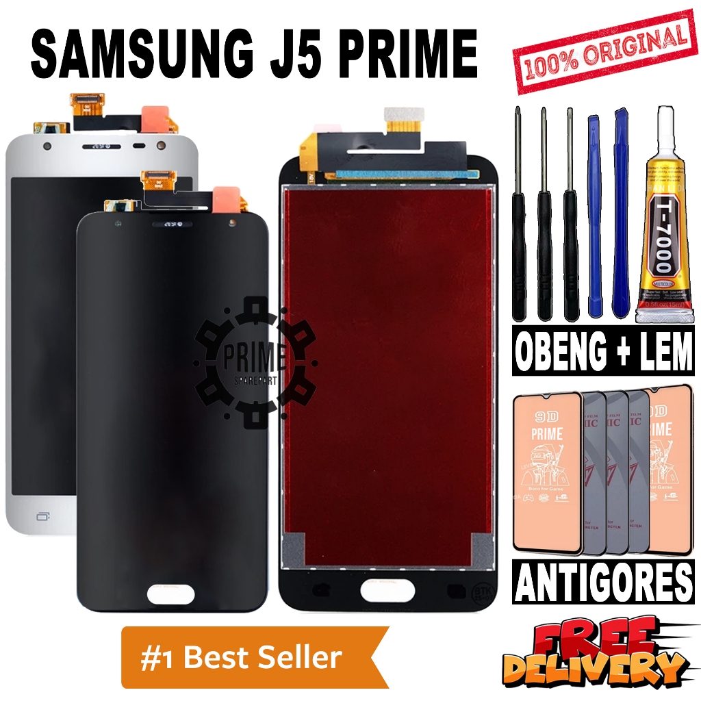 LCD TOUCHSCREEN SAMSUNG J5 PRIME ORIGINAL OEM LCD SAMSUNG J5 PRIME FULLSET