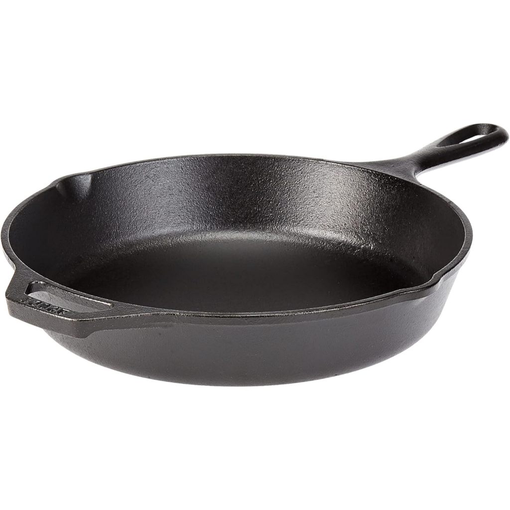 Lodge Cast iron Frying pan Deep Frying pan10 Inch Cast Iron masak steak Lodge 25.4 cm / 10 inch Pre-