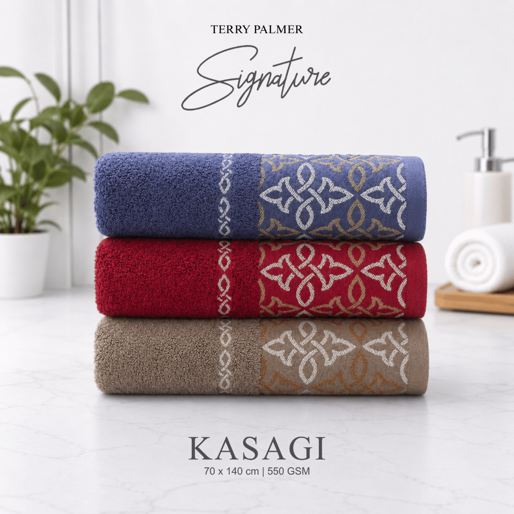 Handuk Mandi Signature Kasagi by Terry Palmer 70 x 140