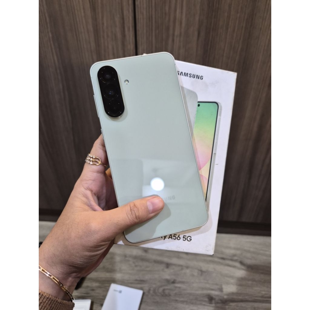 Samsung A56 5g, 12/256, Fullset, sein, seken, olive