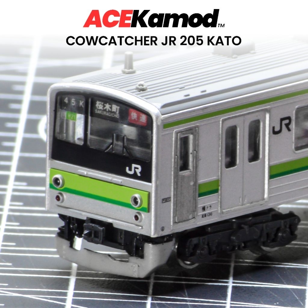 JR 205 Series Cowcatcher For KATO (2 pcs)