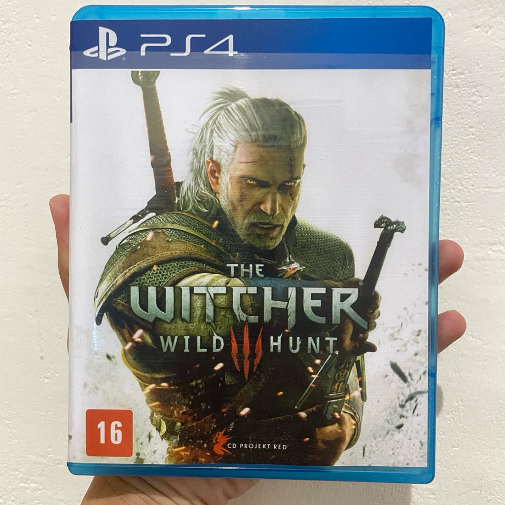 Kaset BD PS4. The Witcher 3 Wild hunt