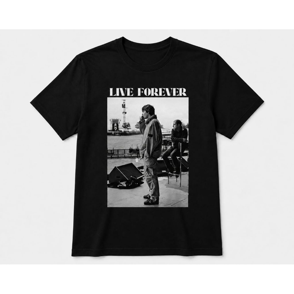 Kaos T-Shirt Liam Gallagher Pria/Wanita