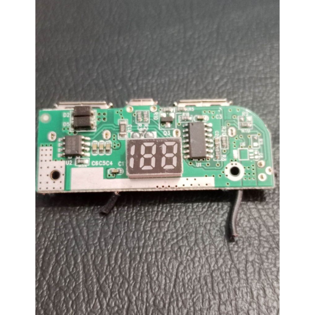 Modul Powerbank Digital Led Fast Charger 2,5A 5volt Modul Charger Indikator digital