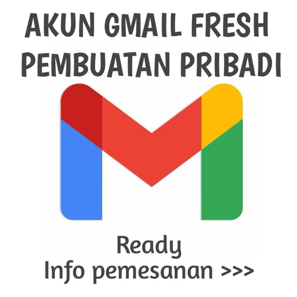 JASA PEMBUATAN GMAIL FRESH PERMANENT NON PVA