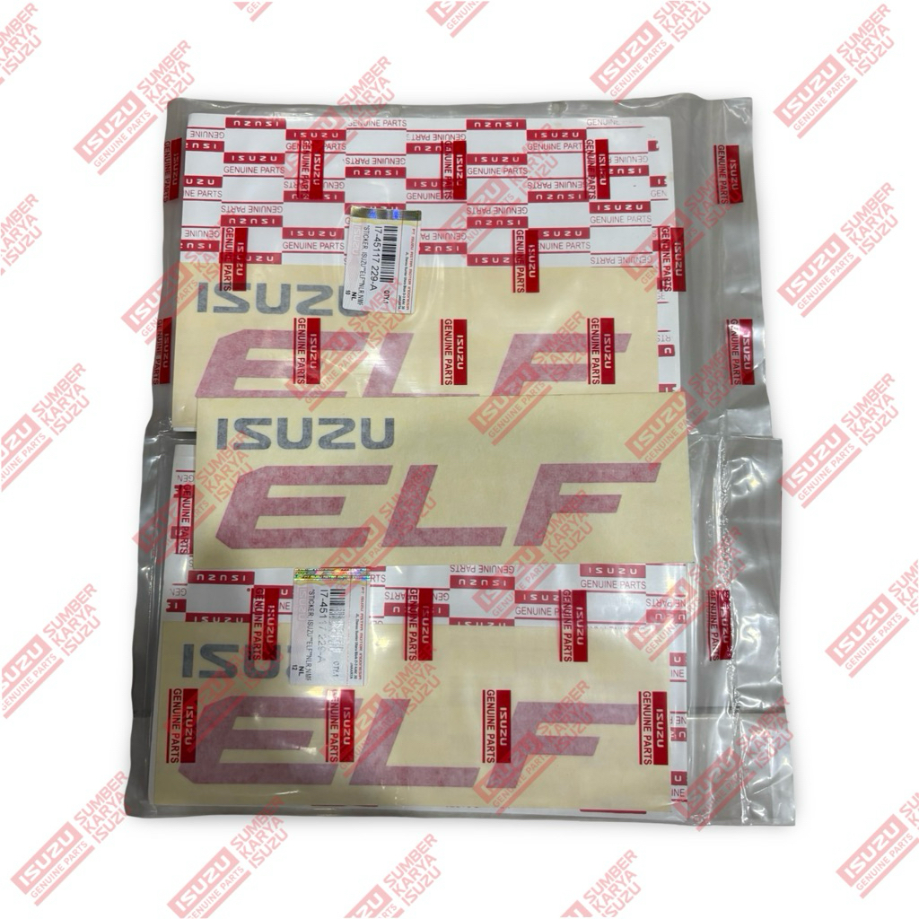 STICKER STIKER DECAL ISUZU ELF ORIGINAL